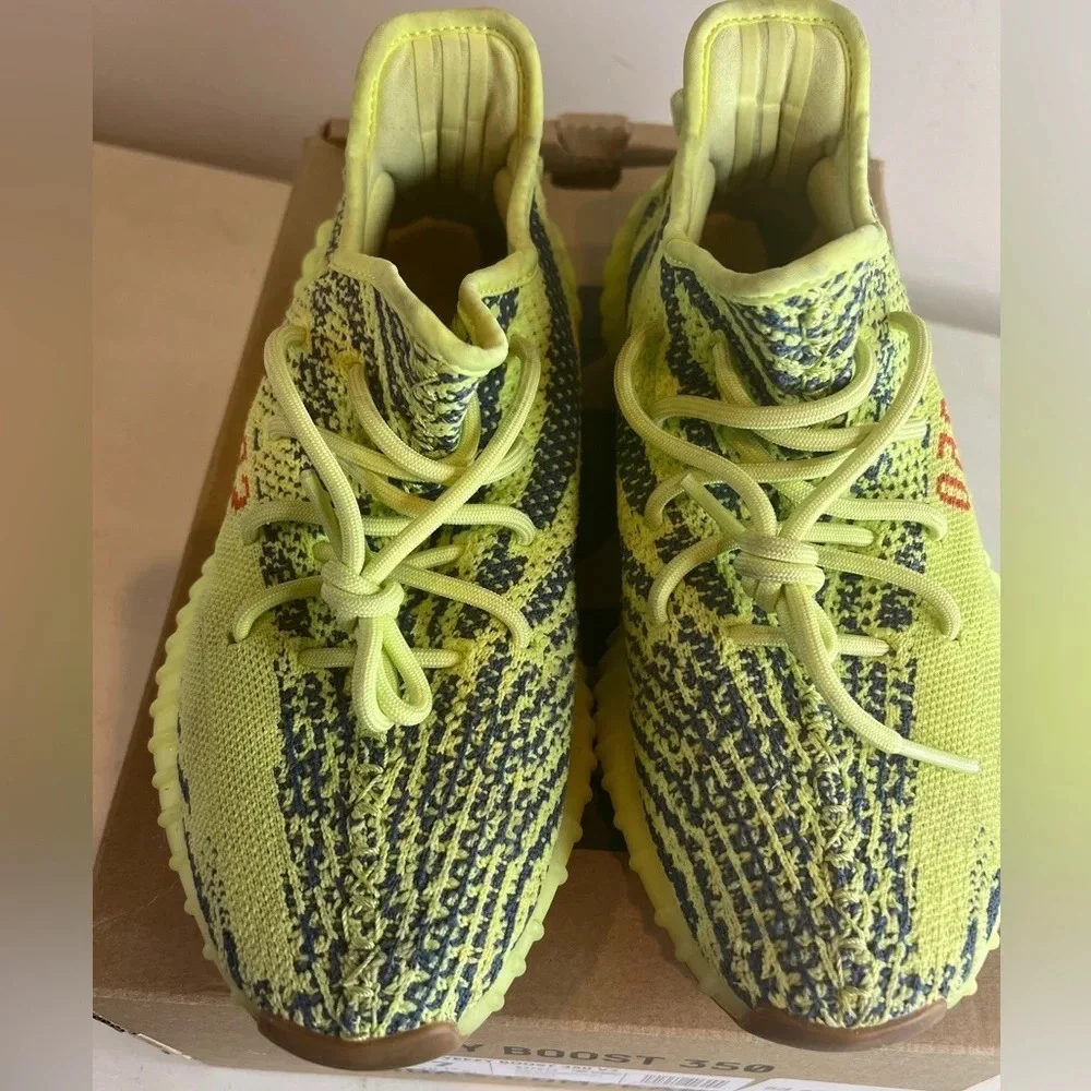 Adidas Yeezy Boost 350 V2 Semi Frozen Yellow Size 7